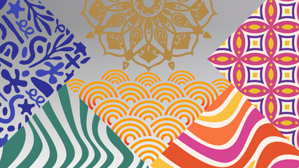 abstract pattern with circles