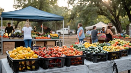 Fresh Produce at the Farmers Market
