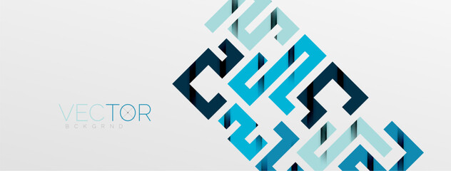 Color bend lines with shadow texture effect. Vector Illustration For Wallpaper, Banner, Background, Card, Book Illustration, landing page