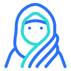 Islamic Icon Colored Line Style