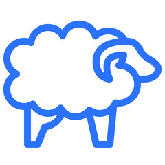 Islamic Icon Colored Line Style