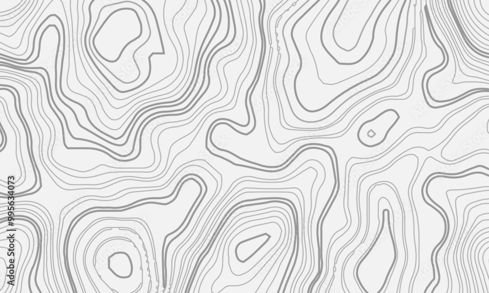 Poster abstract topographical linier graphics map background. patterns topographic wavey line map. vintage 
