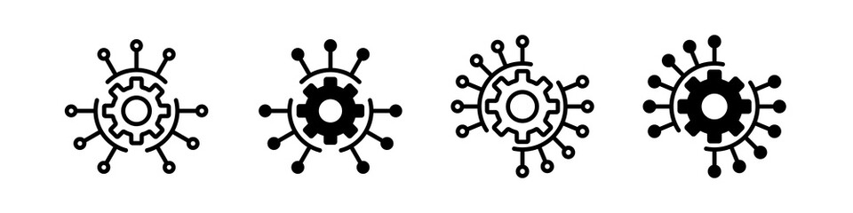 function sign icons collection