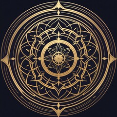 mandala pattern illustration background