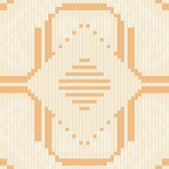 Stripes Background Islamic Geometric Pattern Backgroundfolk Embroidery, Aztec Geometric Ornament Print. Design for Carpet, Wallpaper, Clothing, Wrapping, Fabric