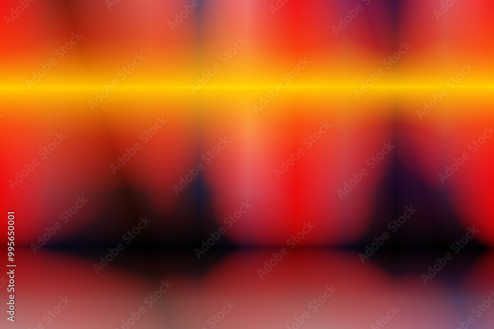 Poster Modern abstract high speed movement. Dynamic motion light trails on dark background. Futuristic digital technology movement concept. Pattern for banner.