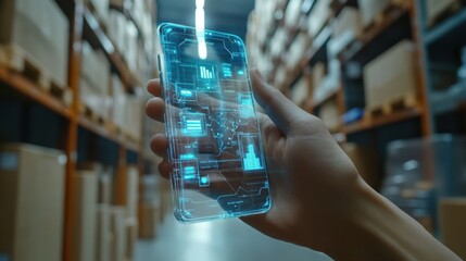 The Smartphone with Holographic Interface.