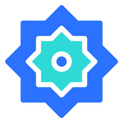 Islamic Icon Flat Style