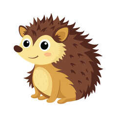 Adorable Hedgehog Vector Art for Creative Designs.