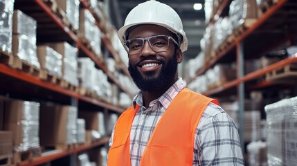 The Smiling Warehouse Worker