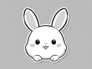 Obraz premium easter bunny rabbit