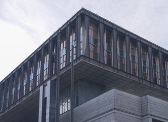 Low angle view of building against the sky