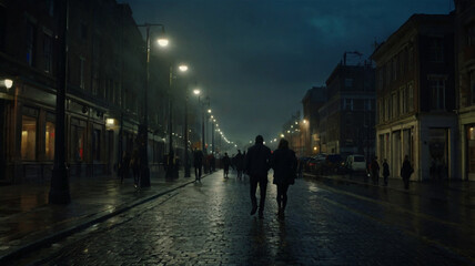 street in the night