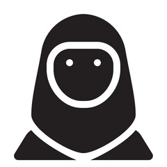 Islamic Icon Glyph Style