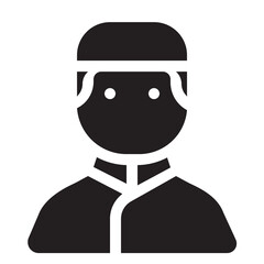 Islamic Icon Glyph Style