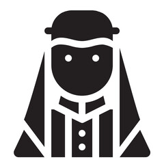 Islamic Icon Glyph Style