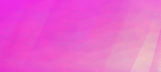 Pink gradient widescreen panorama background illustraion raster image, Modern horizontal design suitable for Online web Ads, Posters, Banners, social media, evetns and  design works