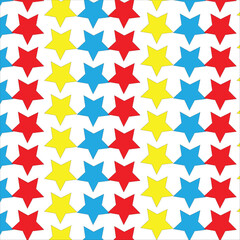 seamless pattern with stars