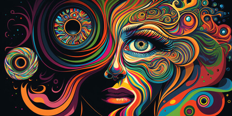 abstract surreal background