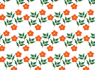 seamless pattern with flowers