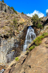 Waterfall of Moles in Canillo, Andorra