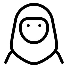 Islamic Icon Line Style