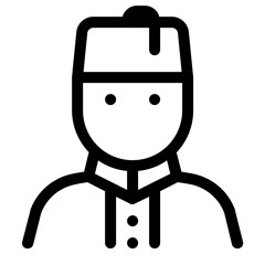 Islamic Icon Line Style