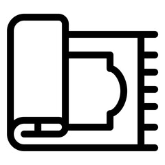 Islamic Icon Line Style