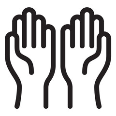 Islamic Icon Line Style