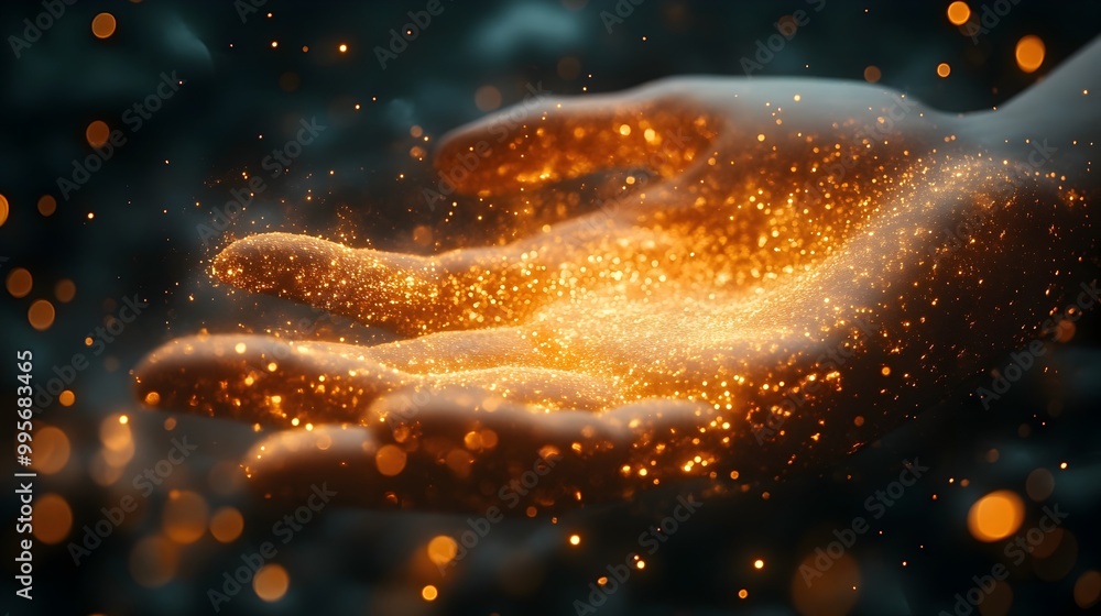 Aufkleber visualizing the quantum realm a dynamic interplay of particles energy and forces