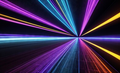 abstract background with rays