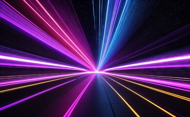 abstract background with rays