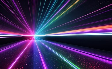 abstract background with rays