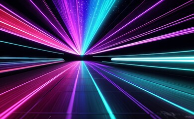 abstract background with rays