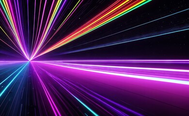 abstract background with rays