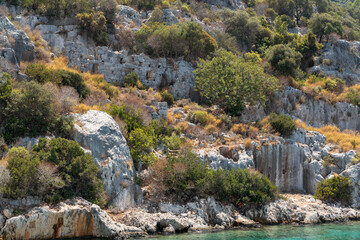 Kekova Island and Sunken City, Demre, Turkey
