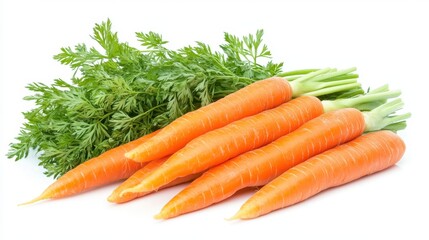 The Fresh Carrots on Display