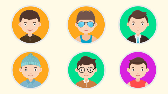 Cartoon Avatar Icons