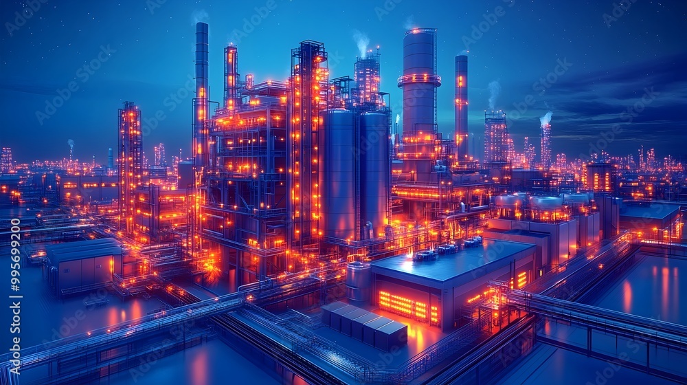 Poster digital twin technology data monitoring for optimized factory or building performance