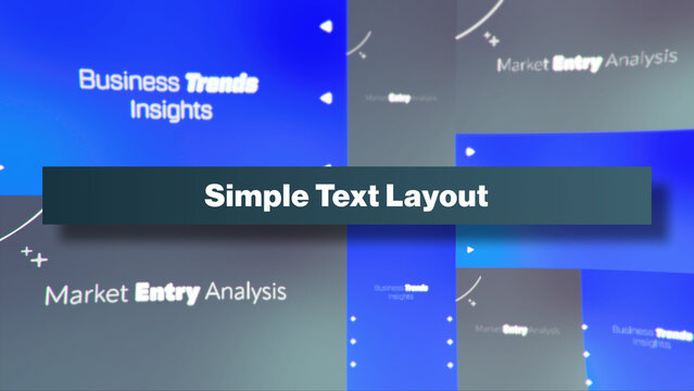 Simple Text Layout | Multi-Resolutions and Color Control Panel