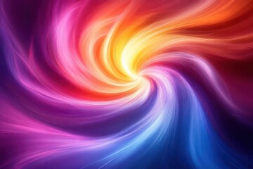 Obraz premium abstract energy flow background with vibrant colors swirling and blending seamlessly creating a sense of dynamism and movement perfect for representing vitality and liveliness