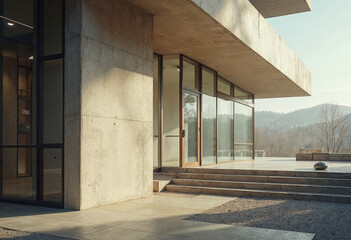 Obraz premium street in the city