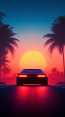 Retro 80s Nostalgiaillustration