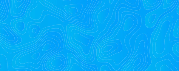 Modern Digital Topography Design Featuring Geometric Contours and Navy Blue Marine Depth Patterns for a Futuristic Plan
