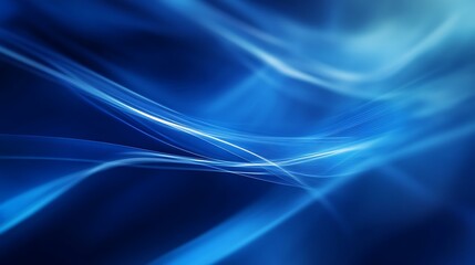 Abstract Blue and White Lights