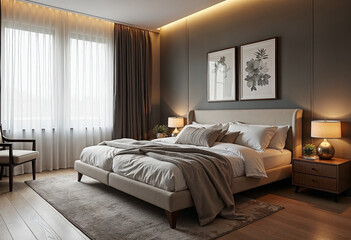 interior of a bedroom