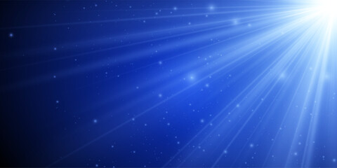 Realistic Highlights: Glowing Effects and Sunlight Reflection on Transparent Background