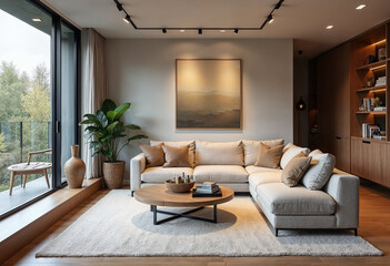 Fototapeta premium modern living room