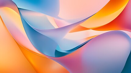 Abstract Colorful Shapes