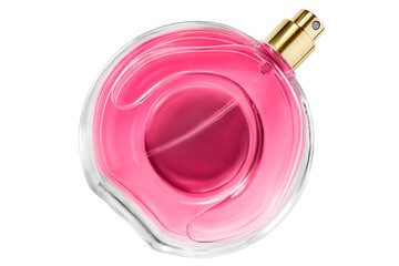 Perfume bottle isolated